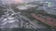 Archiv Foto Webcam München: Blick über den Olympiapark 02:00