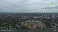 Archiv Foto Webcam München: Blick über den Olympiapark 10:00