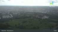 Archiv Foto Webcam München: Blick über den Olympiapark 12:00