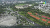 Archiv Foto Webcam München: Blick über den Olympiapark 14:00