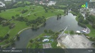 Archiv Foto Webcam München: Blick über den Olympiapark 18:00