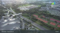 Archiv Foto Webcam München: Blick über den Olympiapark 20:00