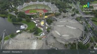 Archiv Foto Webcam München: Blick über den Olympiapark 15:00