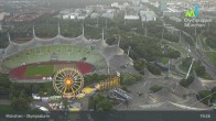 Archiv Foto Webcam München: Blick über den Olympiapark 18:00