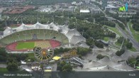 Archiv Foto Webcam München: Blick über den Olympiapark 14:00