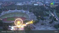 Archiv Foto Webcam München: Blick über den Olympiapark 20:00