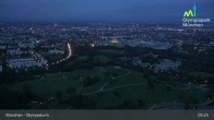 Archiv Foto Webcam München: Blick über den Olympiapark 05:00