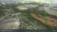 Archiv Foto Webcam München: Blick über den Olympiapark 09:00