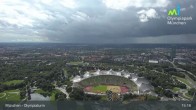 Archived image Webcam View over the Olympic Park Munich 14:00