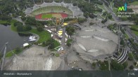 Archived image Webcam View over the Olympic Park Munich 05:00