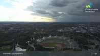 Archiv Foto Webcam München: Blick über den Olympiapark 16:00