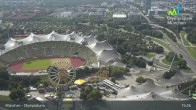 Archiv Foto Webcam München: Blick über den Olympiapark 14:00