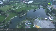 Archiv Foto Webcam München: Blick über den Olympiapark 20:00