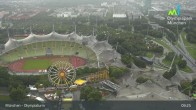 Archiv Foto Webcam München: Blick über den Olympiapark 08:00