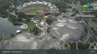 Archiv Foto Webcam München: Blick über den Olympiapark 17:00