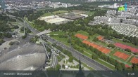 Archived image Webcam View over the Olympic Park Munich 17:00