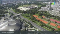 Archiv Foto Webcam München: Blick über den Olympiapark 14:00