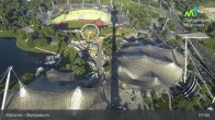 Archiv Foto Webcam München: Blick über den Olympiapark 07:00