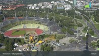 Archiv Foto Webcam München: Blick über den Olympiapark 08:00