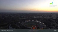 Archived image Webcam View over the Olympic Park Munich 02:00