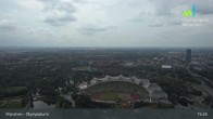 Archived image Webcam View over the Olympic Park Munich 14:00