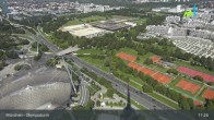 Archiv Foto Webcam München: Blick über den Olympiapark 10:00