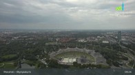 Archiv Foto Webcam München: Blick über den Olympiapark 08:00