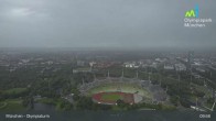 Archiv Foto Webcam München: Blick über den Olympiapark 07:00