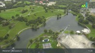 Archiv Foto Webcam München: Blick über den Olympiapark 10:00