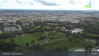 Archiv Foto Webcam München: Blick über den Olympiapark 14:00