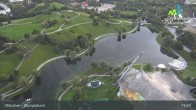 Archiv Foto Webcam München: Blick über den Olympiapark 20:00