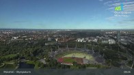 Archiv Foto Webcam München: Blick über den Olympiapark 08:00