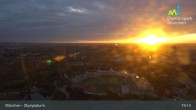 Archiv Foto Webcam München: Blick über den Olympiapark 18:00