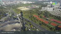 Archiv Foto Webcam München: Blick über den Olympiapark 08:00