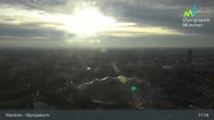 Archived image Webcam View over the Olympic Park Munich 16:00