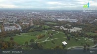 Archived image Webcam View over the Olympic Park Munich 14:00