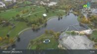 Archiv Foto Webcam München: Blick über den Olympiapark 14:00