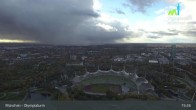 Archiv Foto Webcam München: Blick über den Olympiapark 14:00