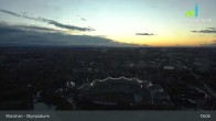 Archiv Foto Webcam München: Blick über den Olympiapark 18:00
