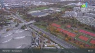 Archived image Webcam View over the Olympic Park Munich 16:00