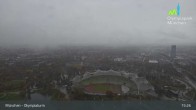 Archived image Webcam View over the Olympic Park Munich 14:00
