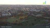 Archiv Foto Webcam München: Blick über den Olympiapark 07:00