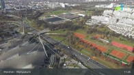 Archived image Webcam View over the Olympic Park Munich 10:00