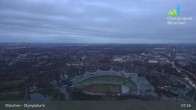 Archiv Foto Webcam München: Blick über den Olympiapark 06:00