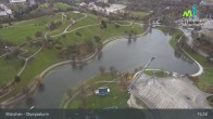 Archiv Foto Webcam München: Blick über den Olympiapark 14:00