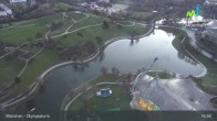 Archiv Foto Webcam München: Blick über den Olympiapark 21:00