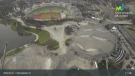 Archiv Foto Webcam München: Blick über den Olympiapark 18:00