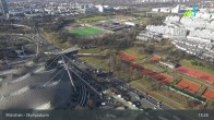 Archiv Foto Webcam München: Blick über den Olympiapark 12:00