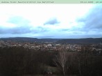 Archiv Foto Webcam Saalfeld - Bergfried 07:00