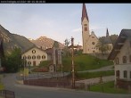 Archived image Webcam Holzgau center: Church 00:00